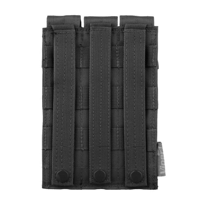 Funda para 3 cargadores MP5 negra VMMP506BLK en Cordura 600D con sistema PALS