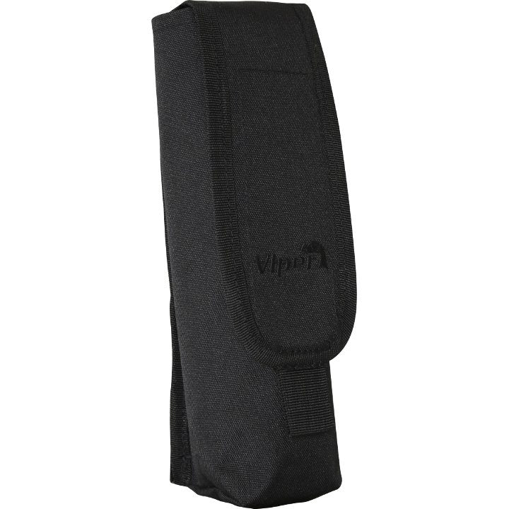Funda para 2 cargadores P90 negra en 600D CORDURA, cierre de velcro