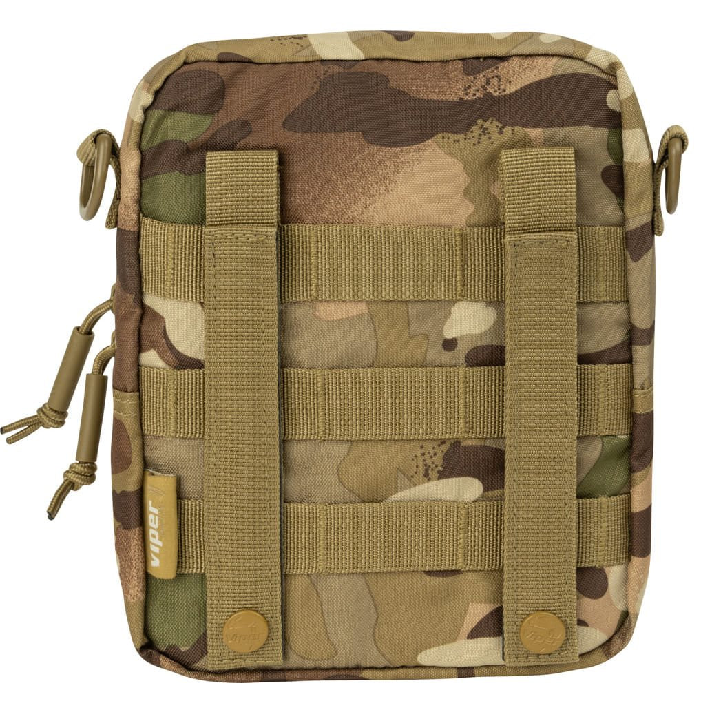 Bolsa modular MODULAR con correa desmontable, cinta MOLLE y bolsillos con cremallera