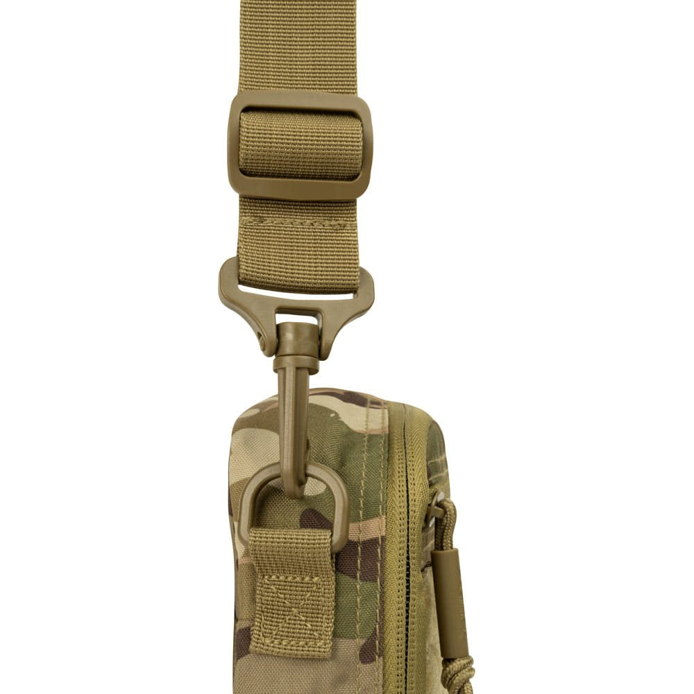 Bolsa modular MODULAR con correa desmontable, cinta MOLLE y bolsillos con cremallera