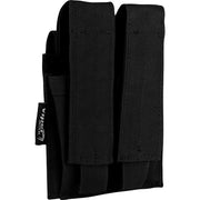 Funda para 2 cargadores de pistola negra VIPER UK, 600D Cordura, cierre de velcro y sistema PALS