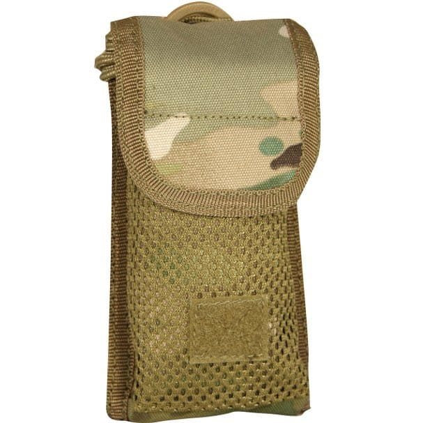 Funda modular para móvil con malla, sistema MOLLE y cordón para el cuello
