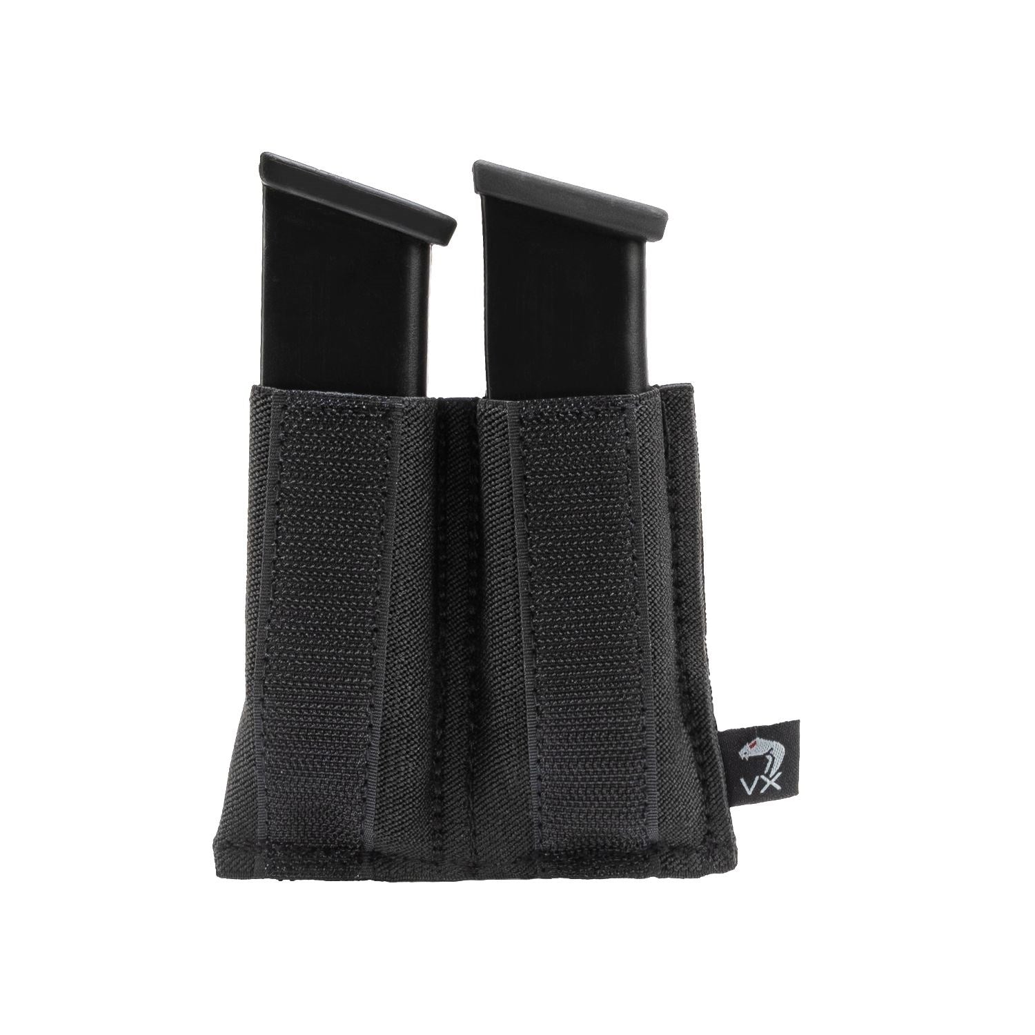 Funda VX doble para cargadores de pistola, color negro, compatible con sistema VX de Viper Tactical