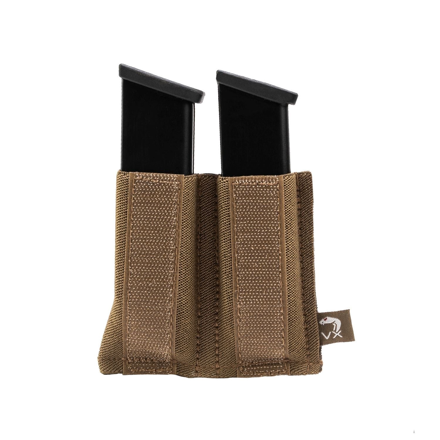 Funda VX doble para cargadores de pistola, color negro, compatible con sistema VX de Viper Tactical