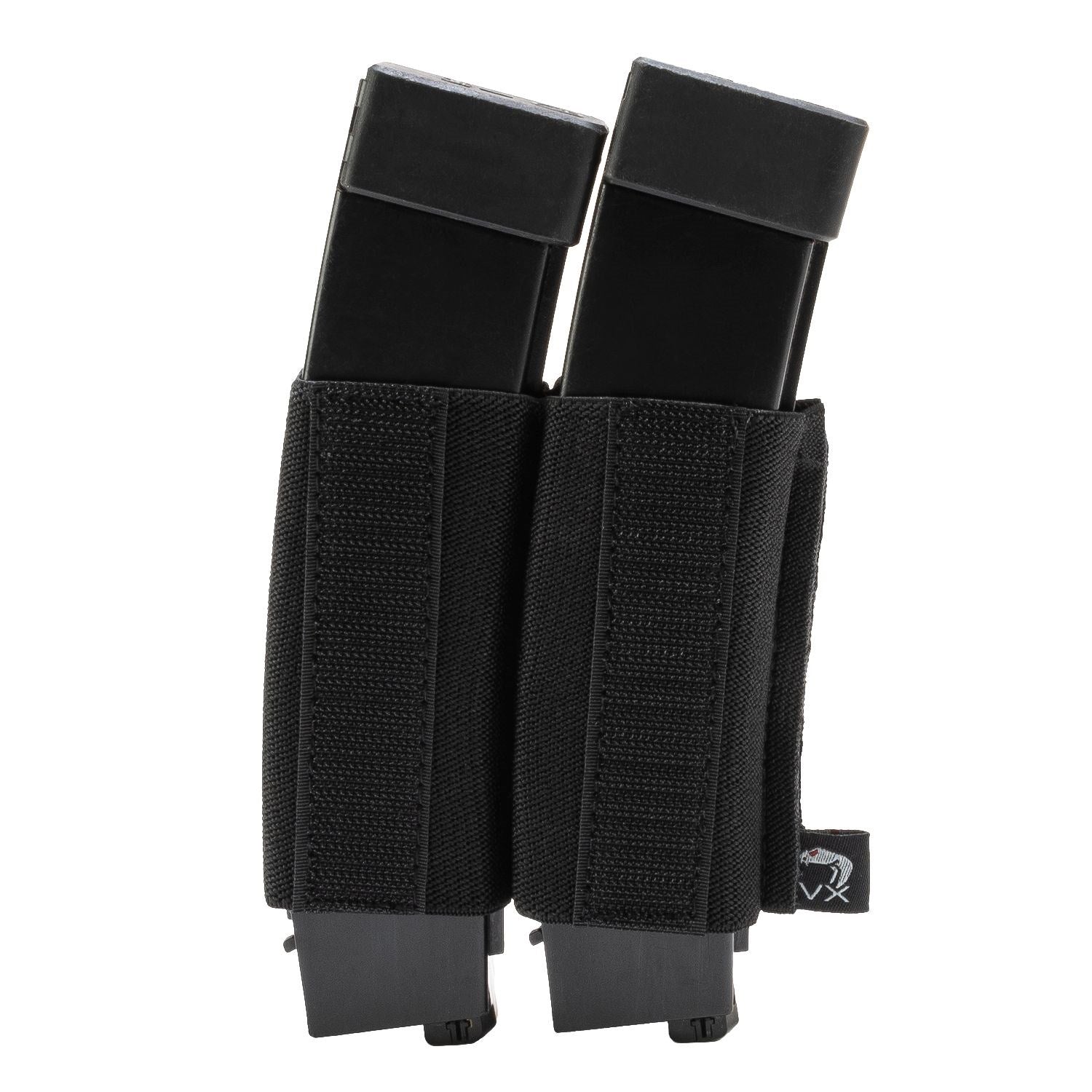 Bolsa VX doble para cargadores de subfusil negra