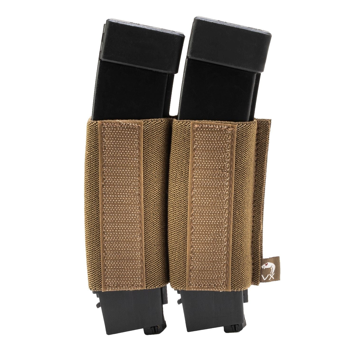 Bolsa VX doble para cargadores de subfusil negra