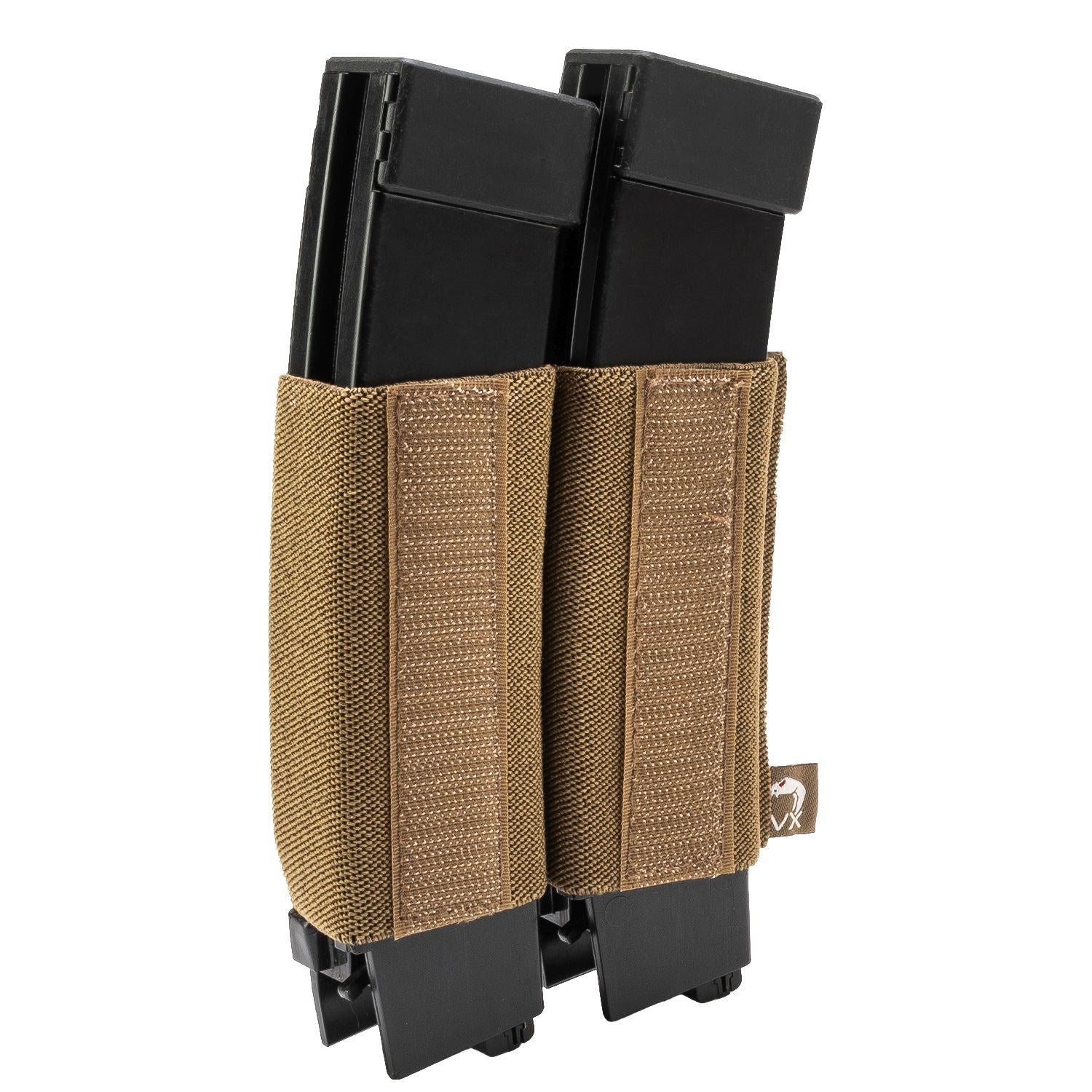 Bolsa VX doble para cargadores de subfusil negra