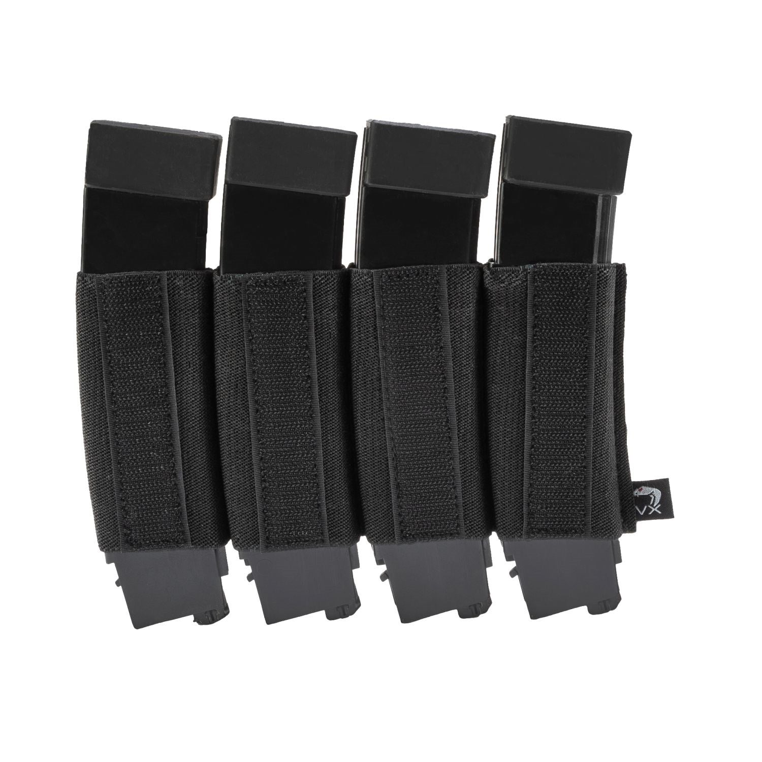 Insert VX para 4 cargadores de subfusil en negro