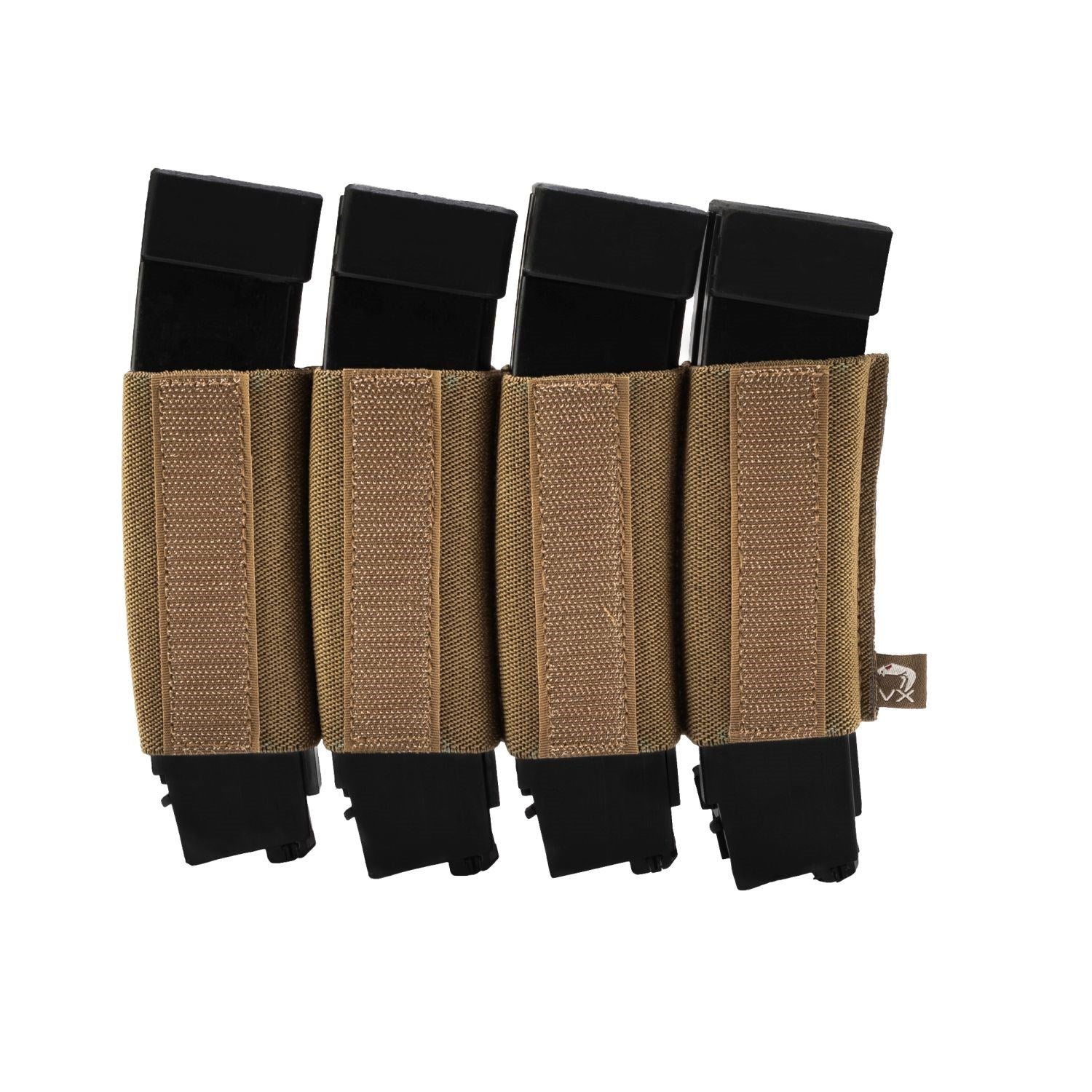 Insert VX para 4 cargadores de subfusil en negro