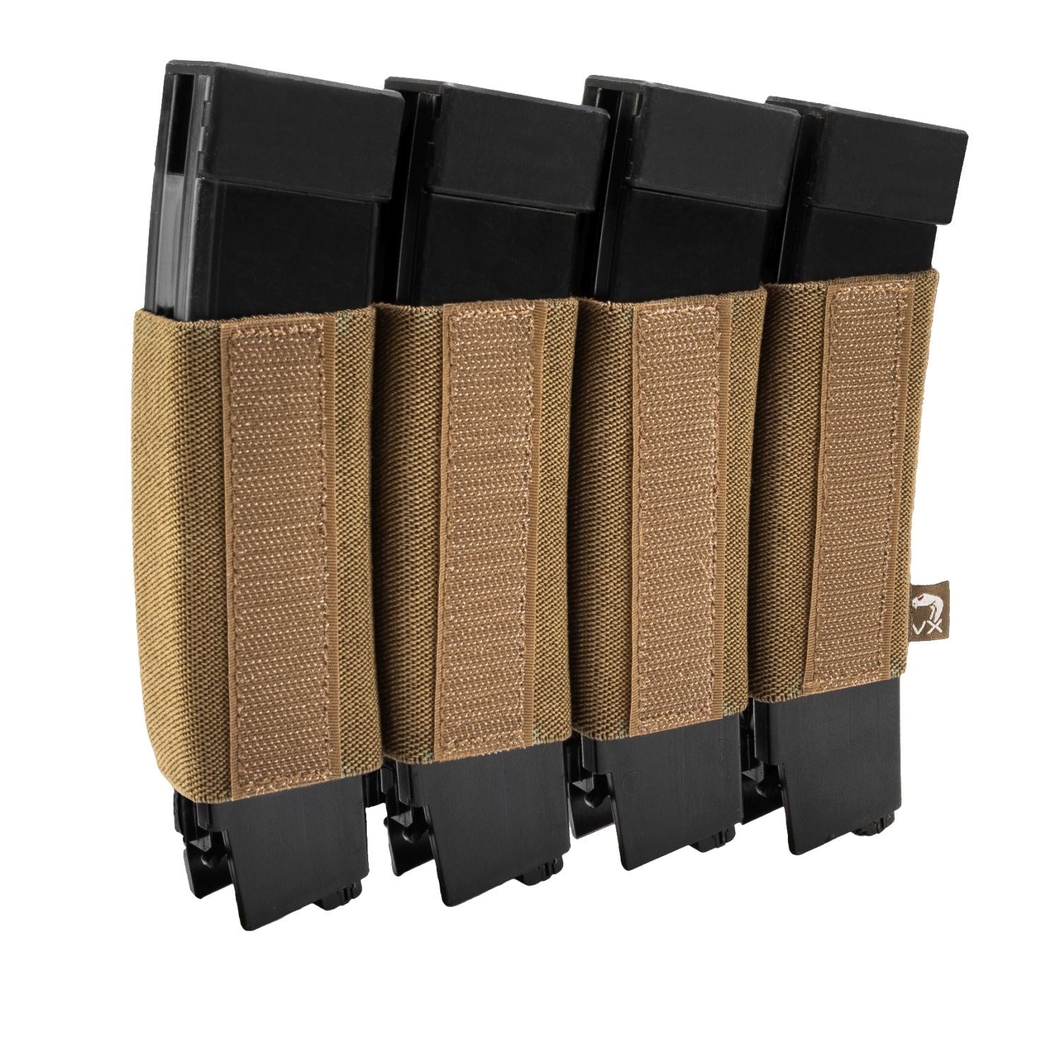 Insert VX para 4 cargadores de subfusil en negro