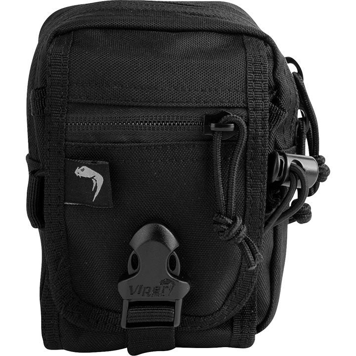 Funda V-DUTY universal negra con correas MOLLE