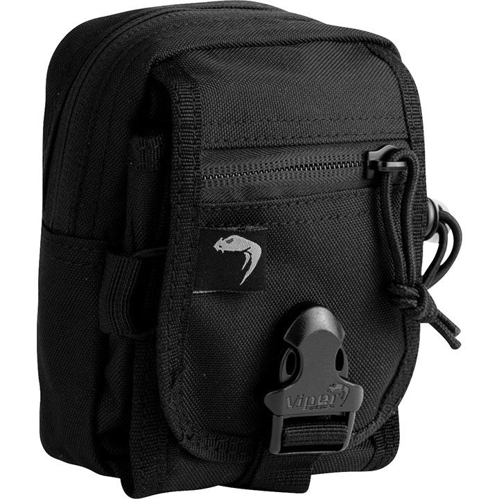 Funda V-DUTY universal negra con correas MOLLE