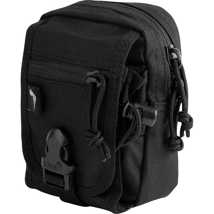 Funda V-DUTY universal negra con correas MOLLE