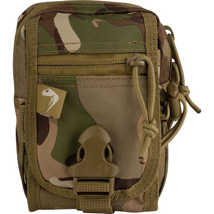 Funda V-DUTY universal negra con correas MOLLE