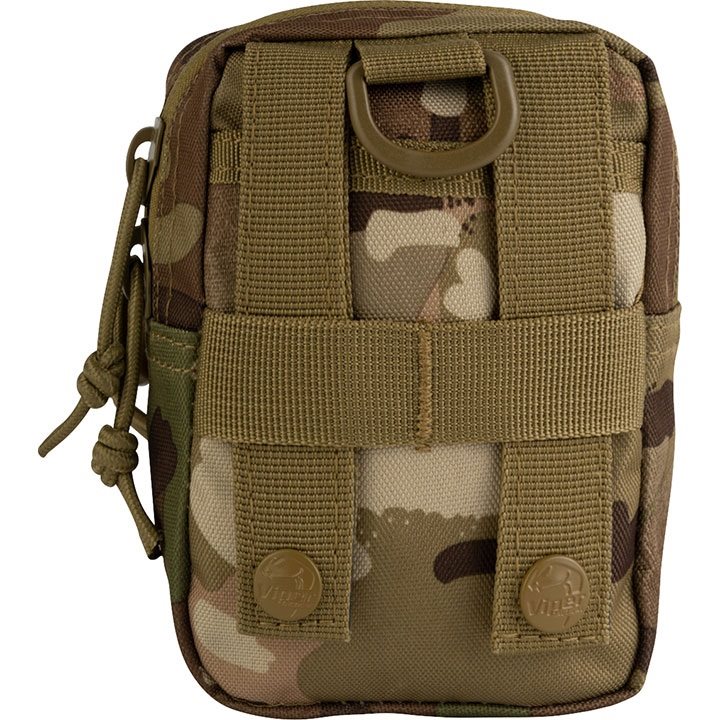 Funda V-DUTY universal negra con correas MOLLE