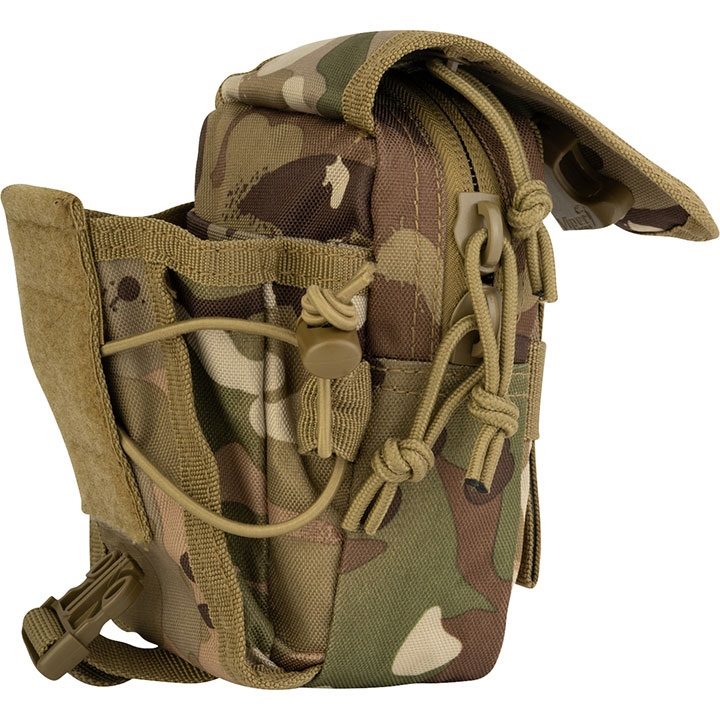 Funda V-DUTY universal negra con correas MOLLE