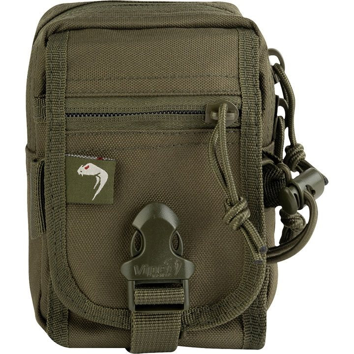 Funda V-DUTY universal negra con correas MOLLE