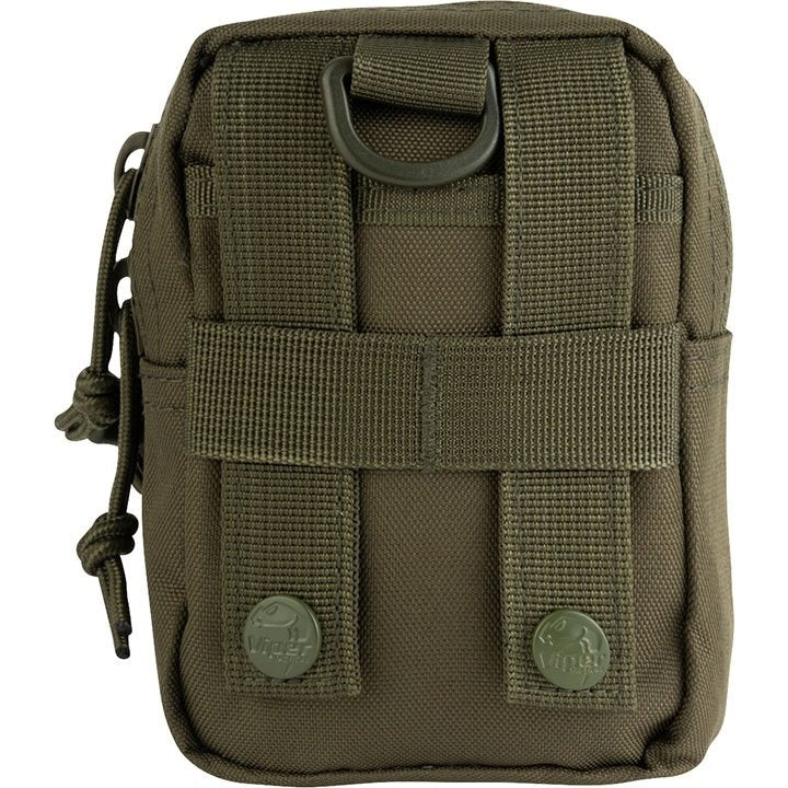 Funda V-DUTY universal negra con correas MOLLE