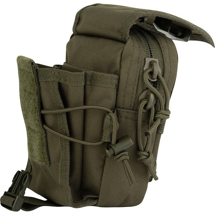 Funda V-DUTY universal negra con correas MOLLE