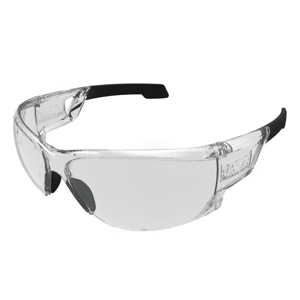 Gafas tácticas transparentes TYPE-N con montura de policarbonato y lentes antiempañantes