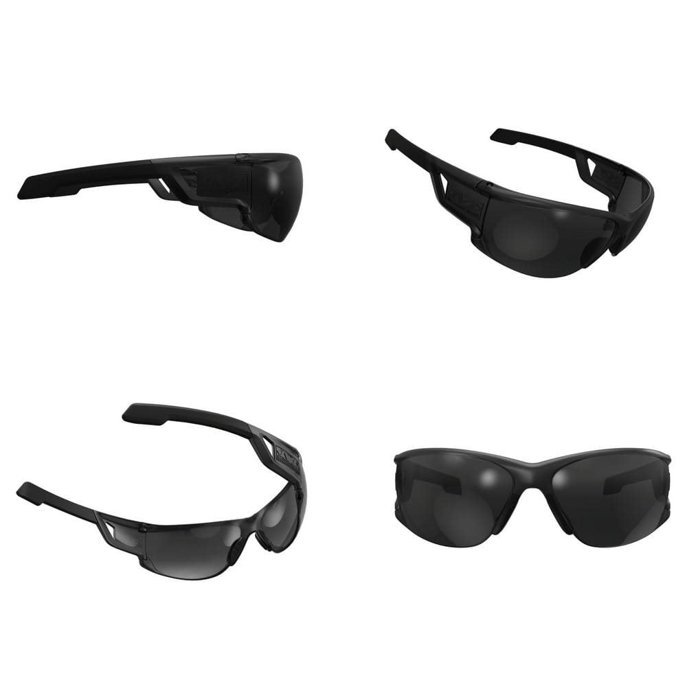 Gafas tácticas TYPE-N negras con montura de policarbonato y lentes con protección 99,9% UV