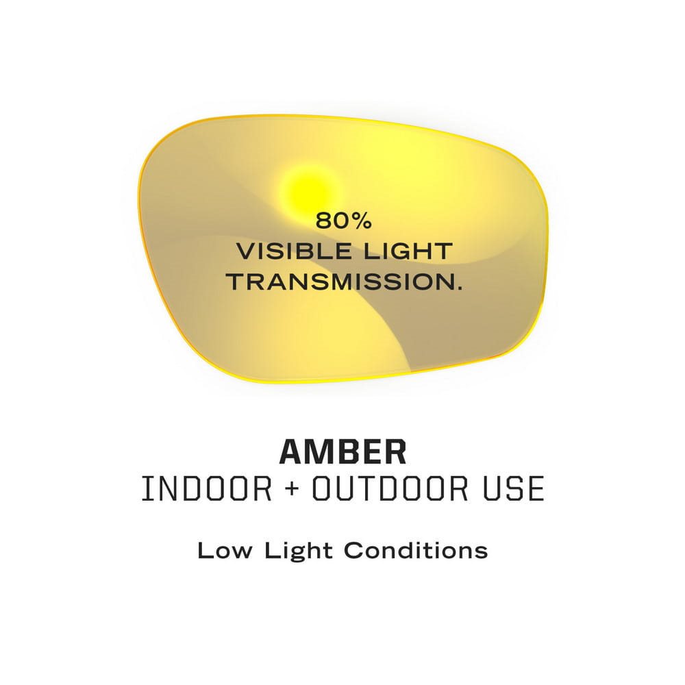 Gafas tácticas TYPE-N AMBER, montura policarbonato, protección UV 99,9%