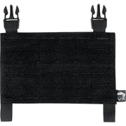 Plataforma frontal modular para chalecos VX negra - panel frontal independiente con velcro