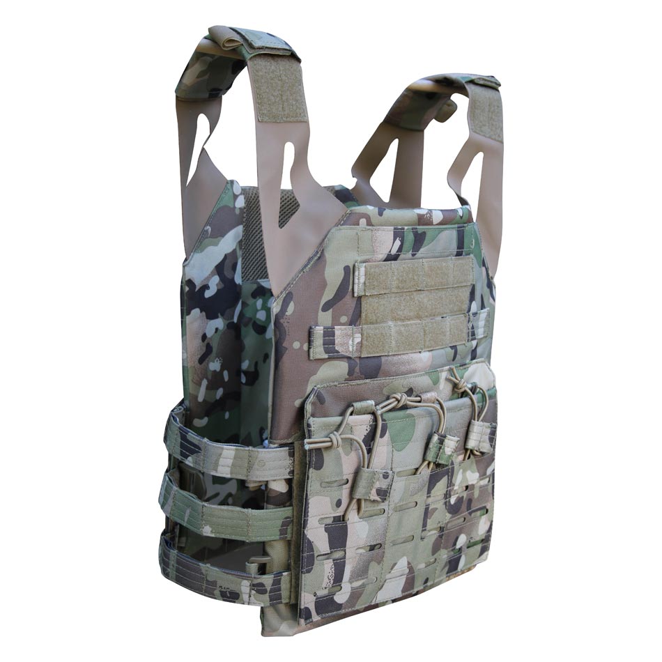 Chaleco táctico Special OPS portaplacas negro en Cordura 600D