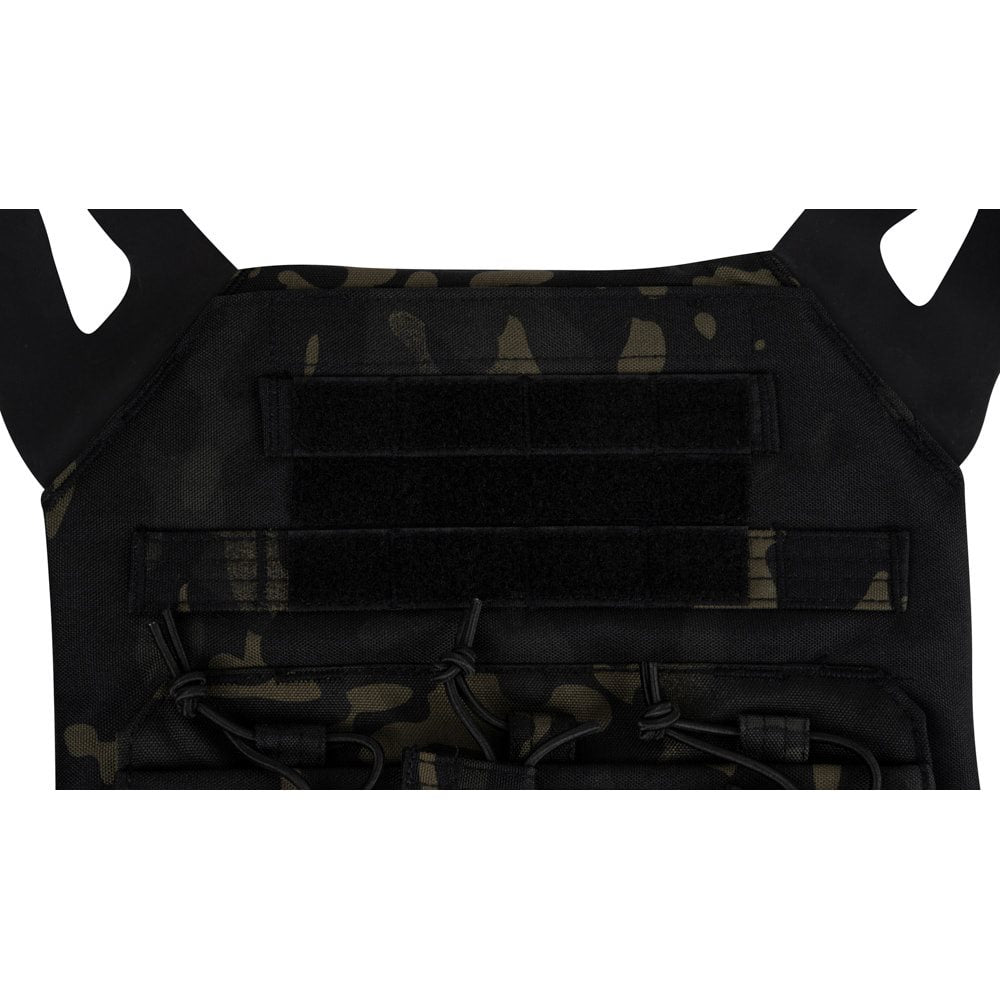 Chaleco táctico SPECIAL OPS portaplacas negro, material 600D Cordura