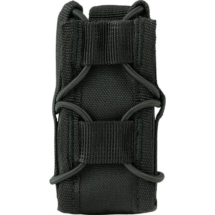 Funda porta cargador ELITE MOLLE abierta negra en Cordura 600D, aprox. 90 x 40 x 20 mm