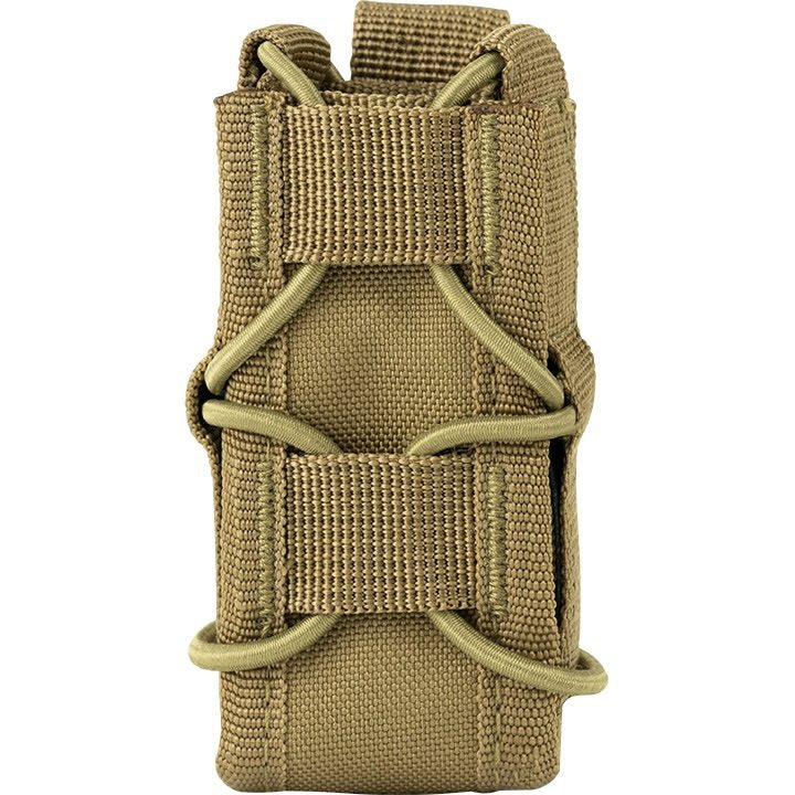 Funda porta cargador ELITE MOLLE abierta negra en Cordura 600D, aprox. 90 x 40 x 20 mm