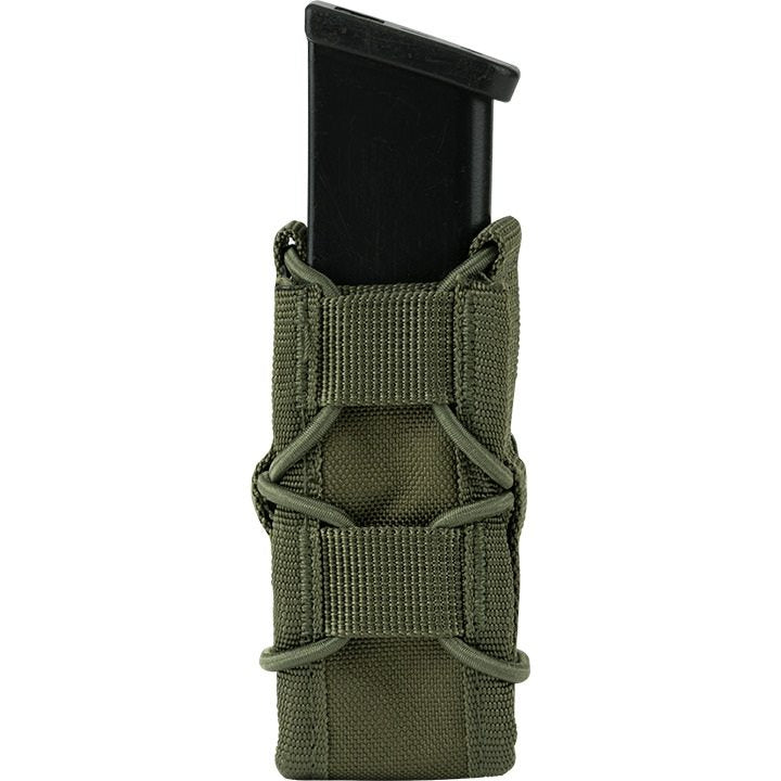 Funda porta cargador ELITE MOLLE abierta negra en Cordura 600D, aprox. 90 x 40 x 20 mm
