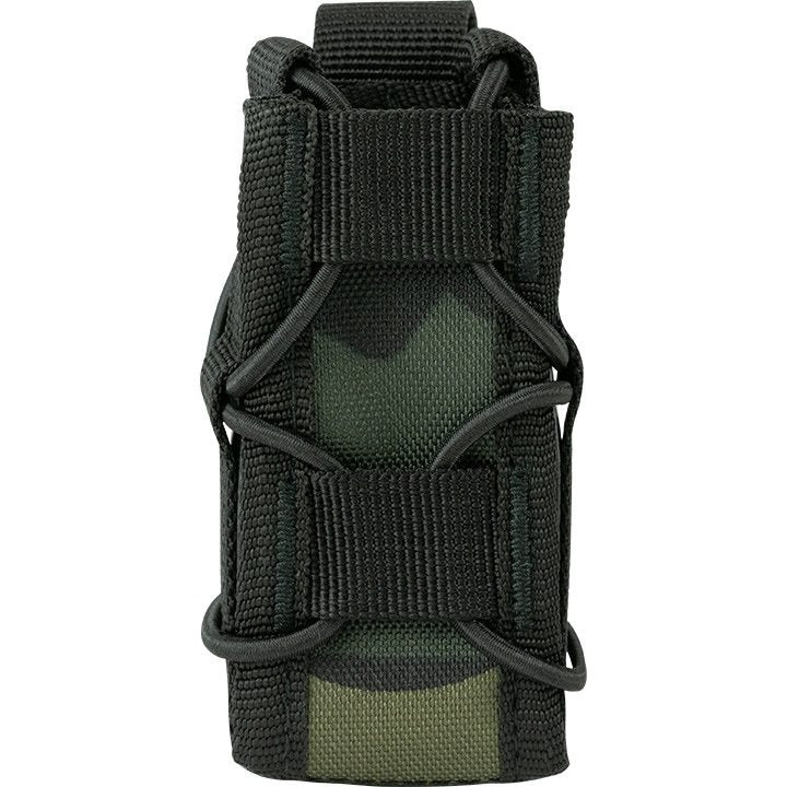 Funda porta cargador ELITE MOLLE abierta negra en Cordura 600D, aprox. 90 x 40 x 20 mm