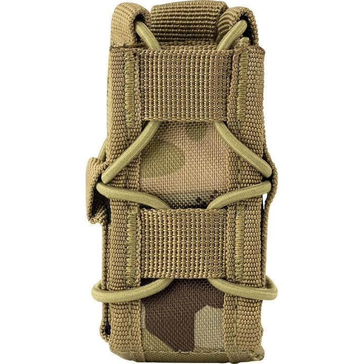 Funda porta cargador ELITE MOLLE abierta negra en Cordura 600D, aprox. 90 x 40 x 20 mm
