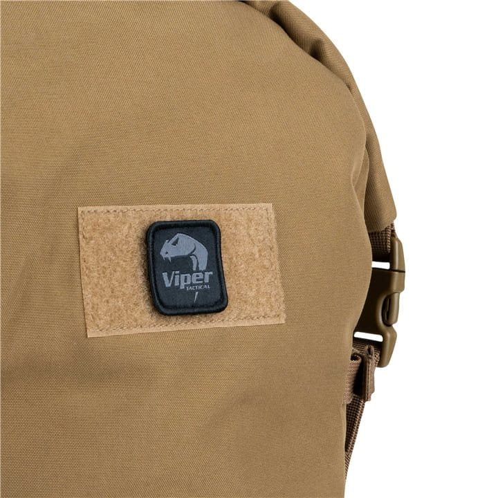 Mochila táctica Viper Fold Top verde, 25 L, 600D Cordura