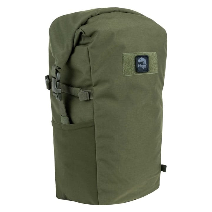 Mochila táctica Viper Fold Top verde, 25 L, 600D Cordura
