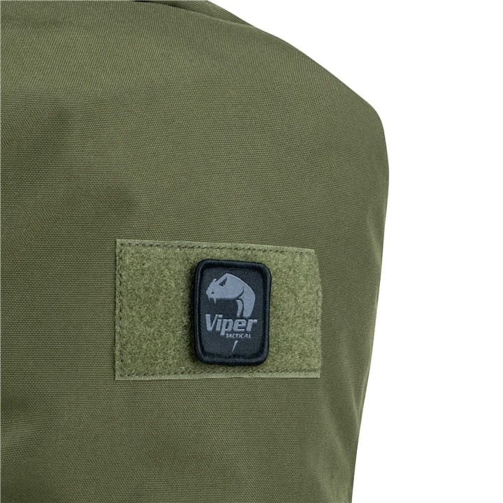 Mochila táctica Viper Fold Top verde, 25 L, 600D Cordura