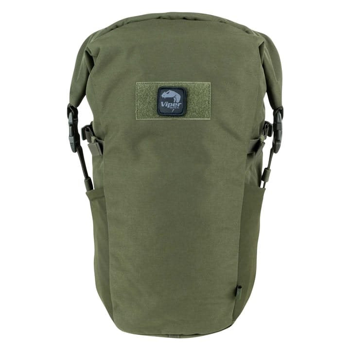 Mochila táctica Viper Fold Top verde, 25 L, 600D Cordura