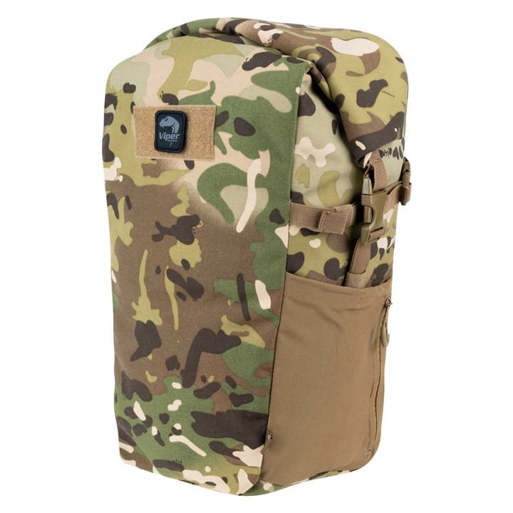 Mochila táctica Viper Fold Top verde, 25 L, 600D Cordura