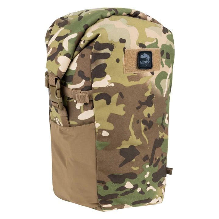 Mochila táctica Viper Fold Top verde, 25 L, 600D Cordura