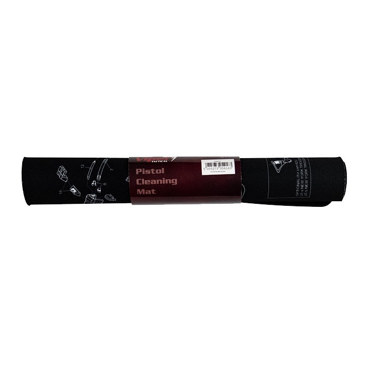 Tapete de goma negro con diagrama de Glock desmontada 50x37 cm