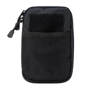 Funda OPERATORS universal negra con anclaje MOLLE, asa, 4 bolsillos interiores y bolsillo exterior de malla