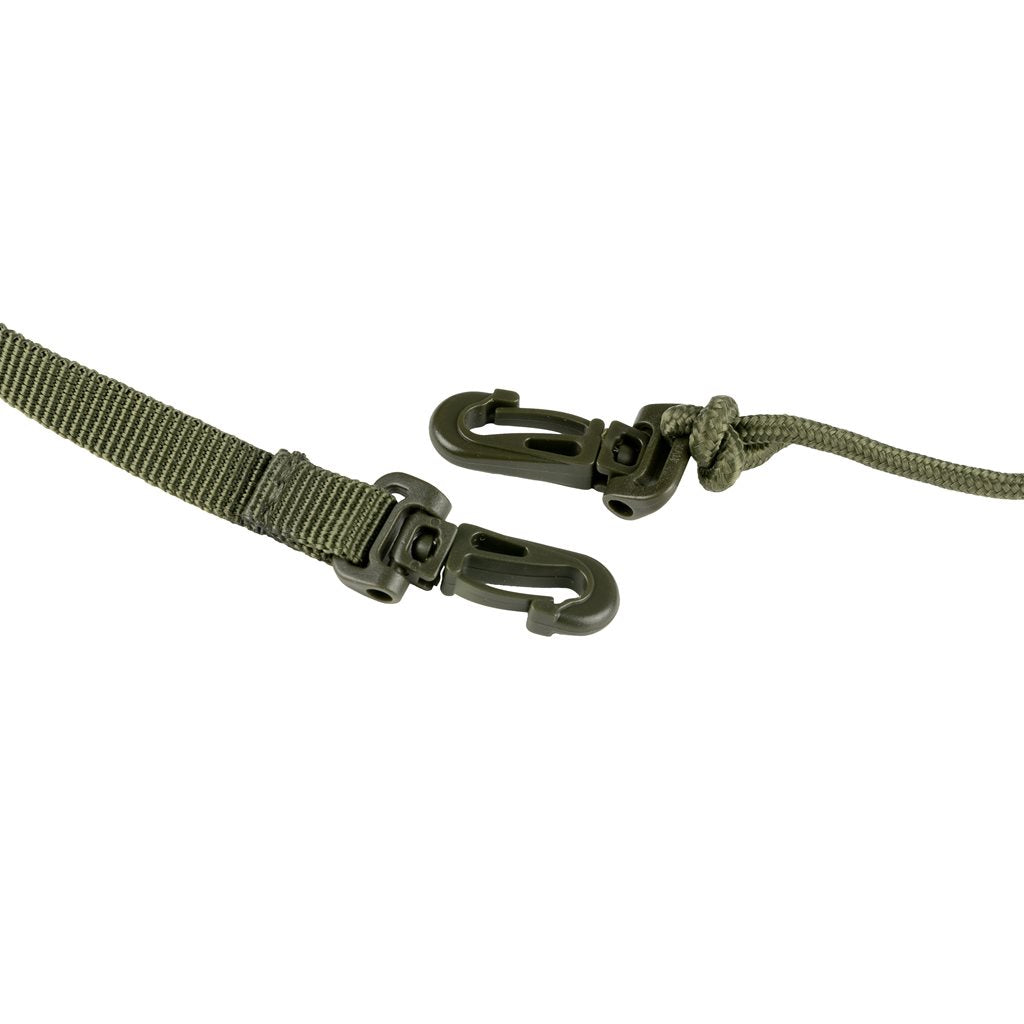 Funda OPERATORS universal negra con anclaje MOLLE, asa, 4 bolsillos interiores y bolsillo exterior de malla