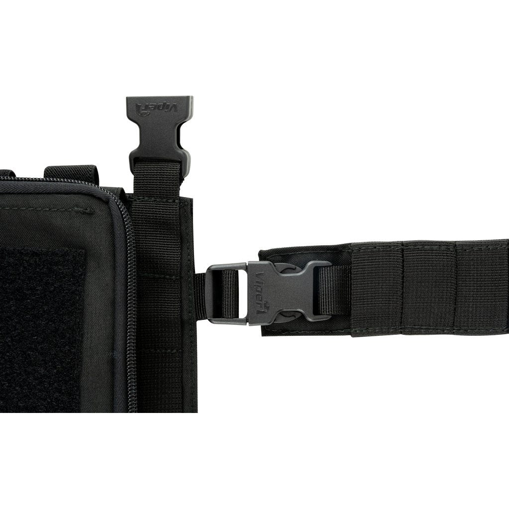Chest Rig VX Buckle Ready negro de Viper mostrado en imagen