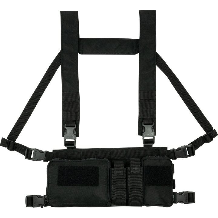 Chest Rig VX Buckle Ready negro de Viper mostrado en imagen
