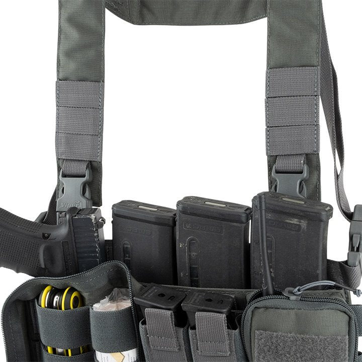 Chest Rig VX Buckle Ready negro de Viper mostrado en imagen