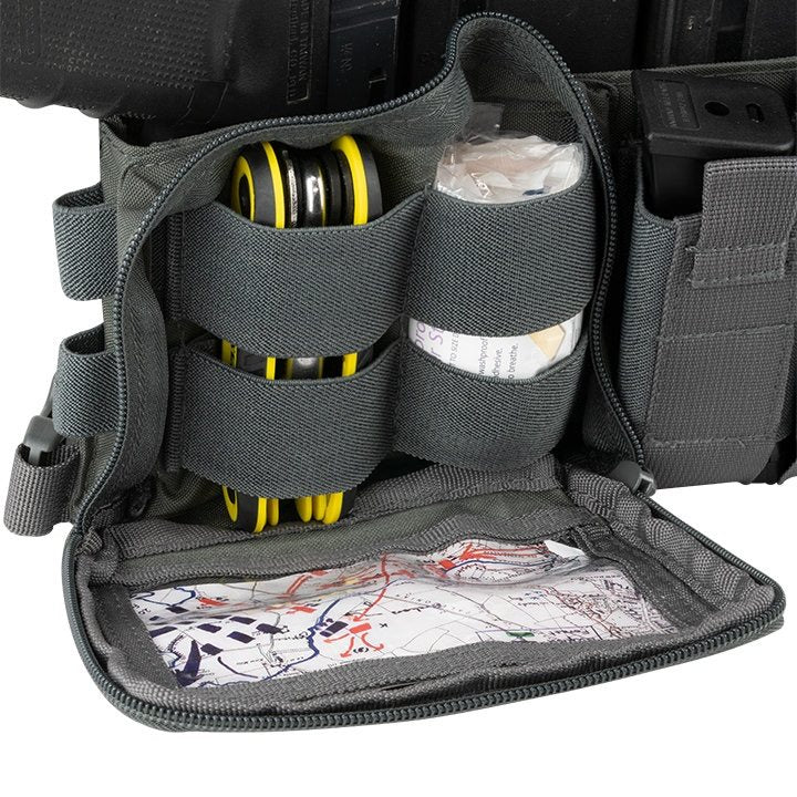 Chest Rig VX Buckle Ready negro de Viper mostrado en imagen