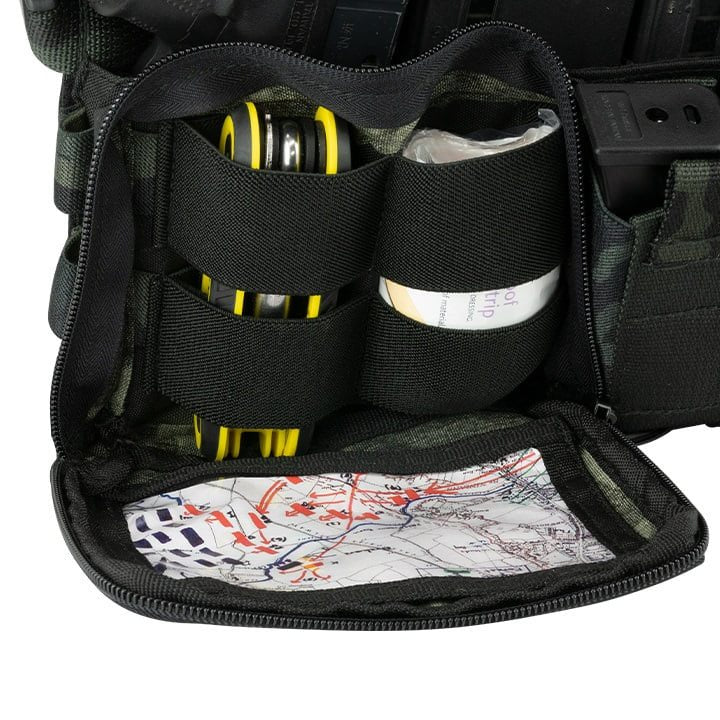 Chest Rig VX Buckle Ready negro de Viper mostrado en imagen