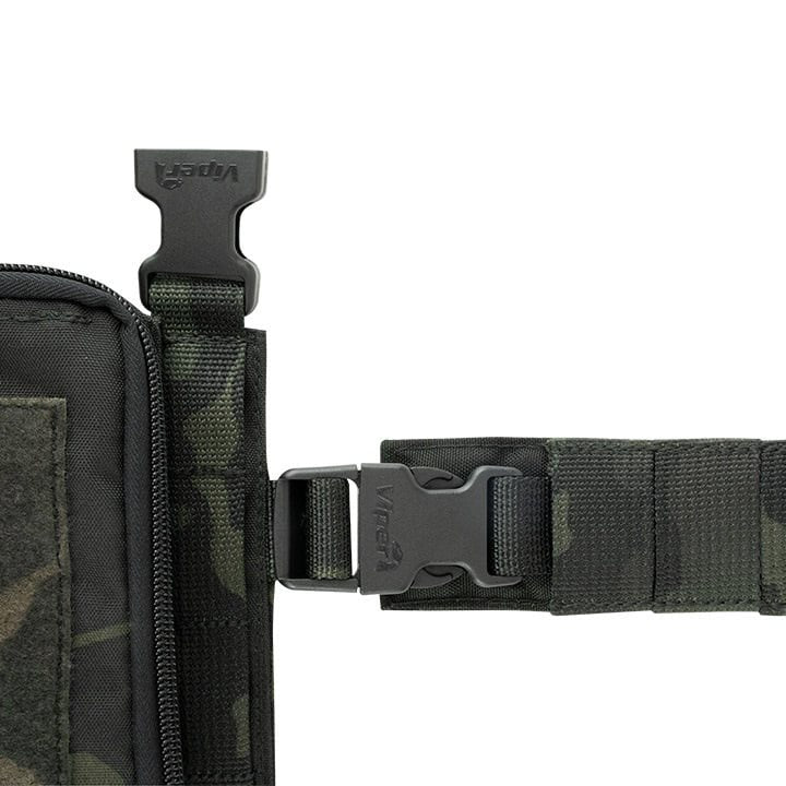 Chest Rig VX Buckle Ready negro de Viper mostrado en imagen