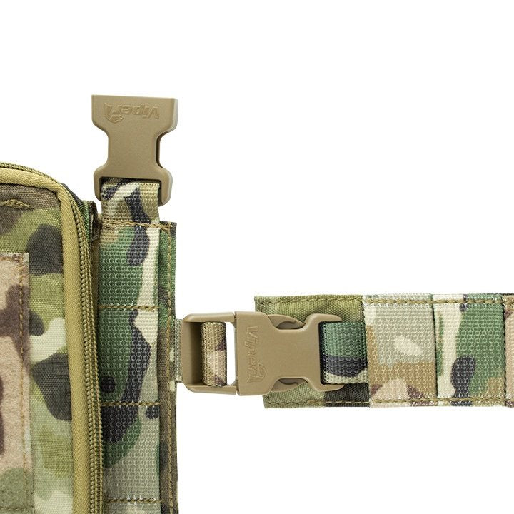 Chest Rig VX Buckle Ready negro de Viper mostrado en imagen